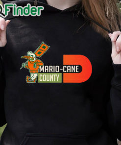 black hoodie MARIO KANE COUNTY SHIRT