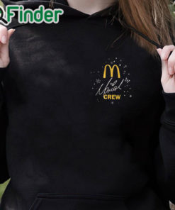 black hoodie Mariah Carey McDonalds M Mariah Crew Signature T shirt