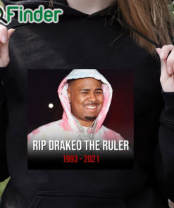 black hoodie RIP Rapper Drakeo The Ruler 1993 2021 T shirt