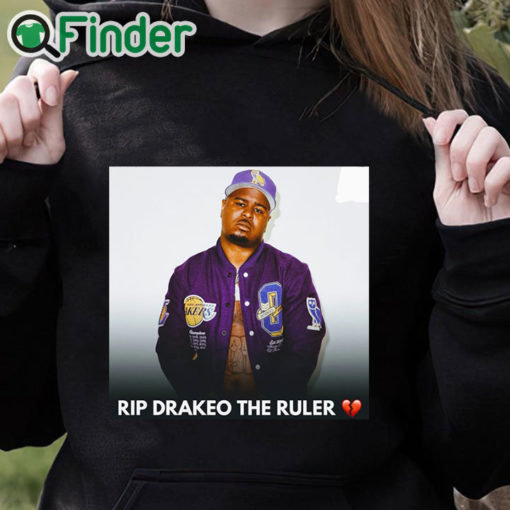 black hoodie RIP Rapper Drakeo The Ruler T shirt