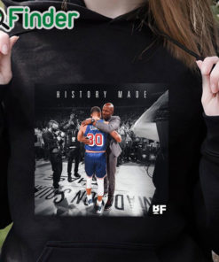 black hoodie Stephen Curry has passed Ray Allen for number 1 on the All Time 3 Pointers T shirt 1