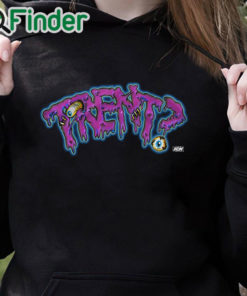 black hoodie Trent Yucky T shirt