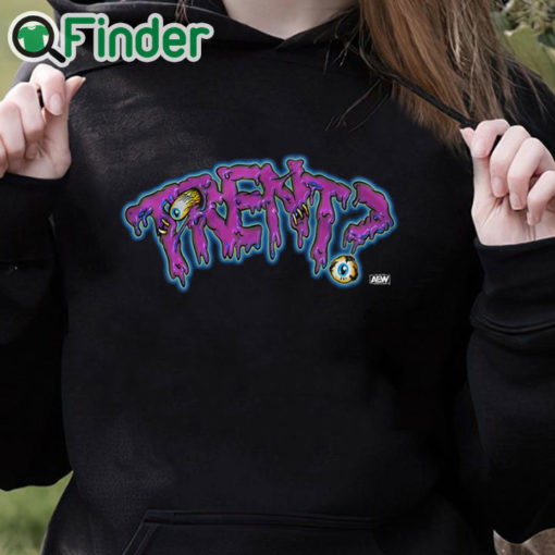 black hoodie Trent Yucky T shirt