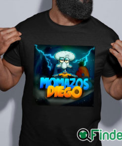 black shirt Momazos Diego Shirt