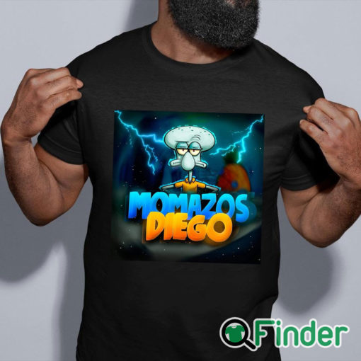 black shirt Momazos Diego Shirt