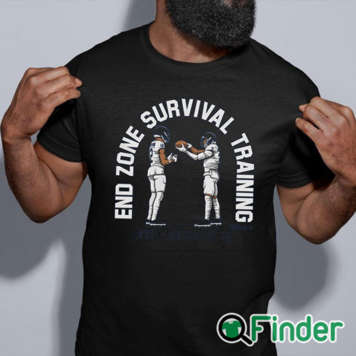 black shirt Odell Beckham Jr end zone survival training T shirt