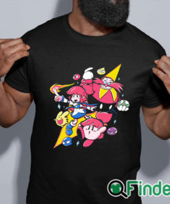 black shirt Puyo Puyo Shirt