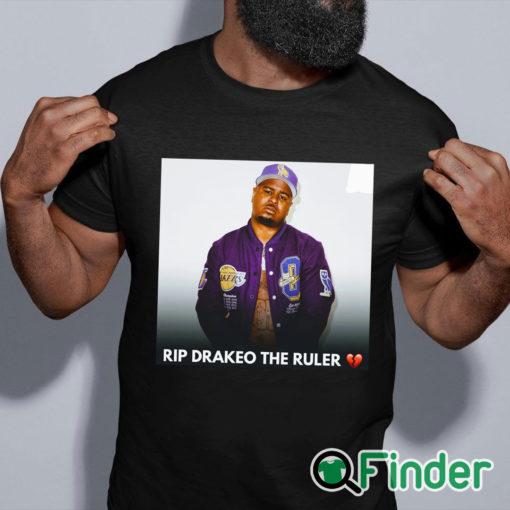 black shirt RIP Rapper Drakeo The Ruler T shirt