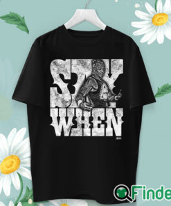 unisex T shirt Billy Gunn Say When T shirt