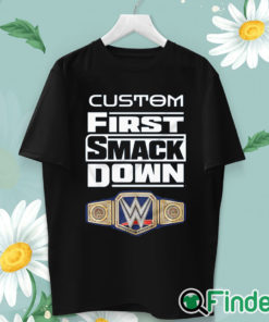 unisex T shirt Custom First SmackDown T Shirt