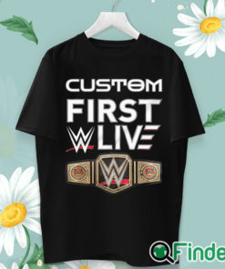 unisex T shirt Custom First WWE Live EventT Shirt