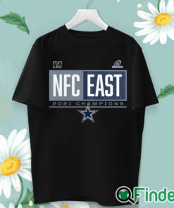 unisex T shirt Dallas Cowboys 2021 NFC East Division Champions Blocked Favorite T Shirt