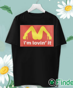 unisex T shirt Mariah Carey McDonalds Shirt Im Loving It T shirt