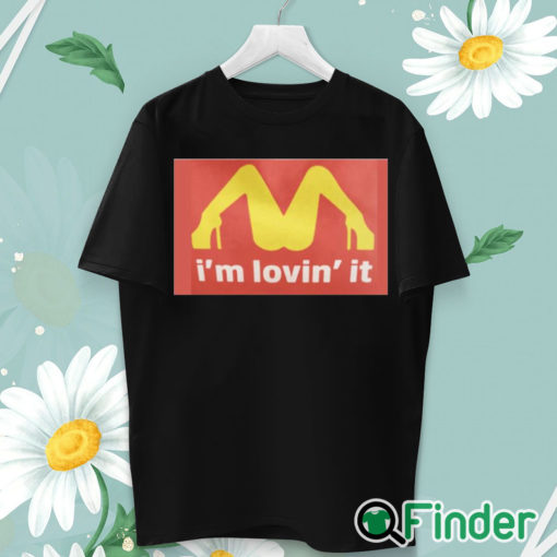 unisex T shirt Mariah Carey McDonalds Shirt Im Loving It T shirt