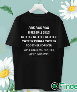 unisex T shirt Pink Pink Pink girls girls girls Glitter twirls T shirt 1
