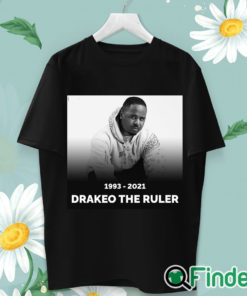 unisex T shirt RIP Los Angeles rapper Drakeo The Ruler 1993 2021 T shirt