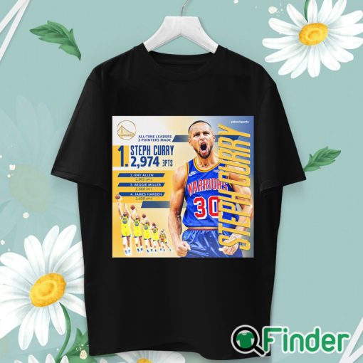 unisex T shirt Steph Curry 2976 the greatest shooter of all time T shirt