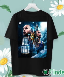 unisex T shirt Stephen Curry All Time 3PM Leader Shirt