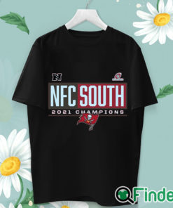 unisex T shirt Tampa Bay Buccaneers 2021 NFC South Division Champions Blocked Favorite T Shirt