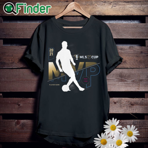 unisexblackTshirt Sean Johnson New York City FC 2021 MLS Cup MVP Team Logo T Shirt