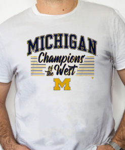 white Shirt Michigan Champions Of The West T shirt