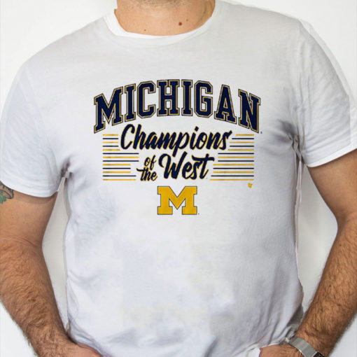 white Shirt Michigan Champions Of The West T shirt