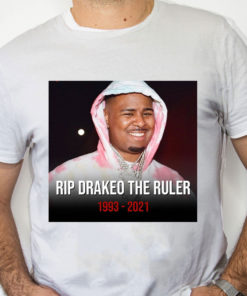 white Shirt RIP Rapper Drakeo The Ruler 1993 2021 T shirt