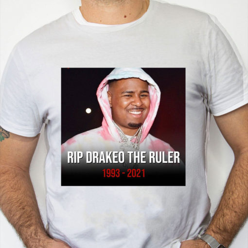 white Shirt RIP Rapper Drakeo The Ruler 1993 2021 T shirt