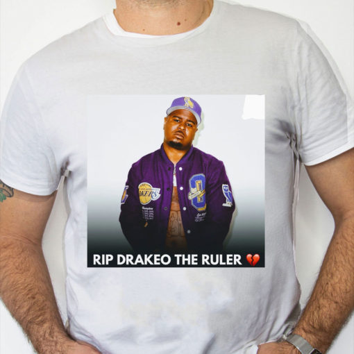 white Shirt RIP Rapper Drakeo The Ruler T shirt 1