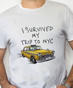 white Shirt Tom Holland I Survived My Trip To Nyc Shirt