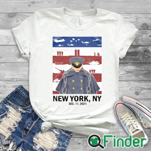 white T shirt A n game New York Dec 11 T shirt