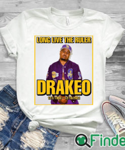 white T shirt RIP Rapper Drakeo Long Live The Ruler 1993 2021 T shirt