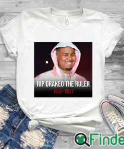 white T shirt RIP Rapper Drakeo The Ruler 1993 2021 T shirt