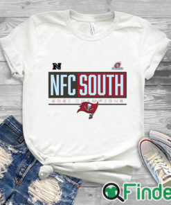 white T shirt Tampa Bay Buccaneers 2021 NFC South Division Champions Blocked Favorite T Shirt