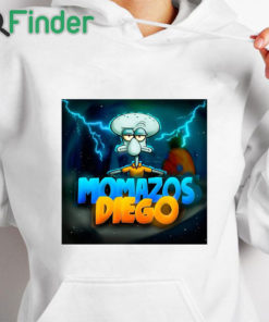 white hoodie Momazos Diego Shirt