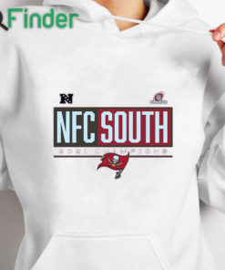 white hoodie Tampa Bay Buccaneers 2021 NFC South Division Champions Blocked Favorite T Shirt