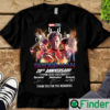 20th Anniversary Three Spiderman T Shirt 1