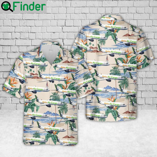 Air Cargo 737 300 Hawaiian Shirt