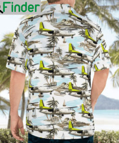 Airbaltic fokker 50 hawaiian shirt 1