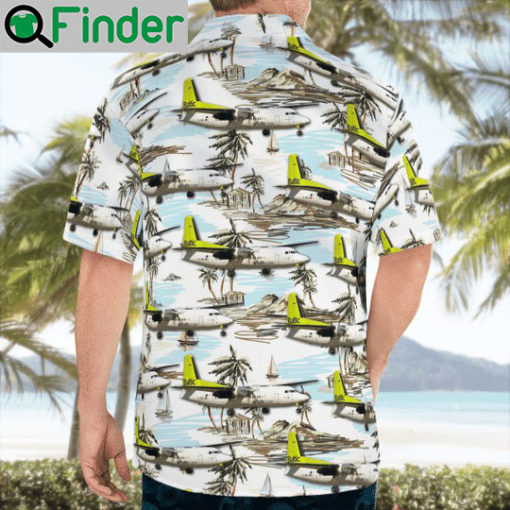 Airbaltic fokker 50 hawaiian shirt 1