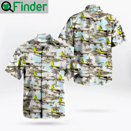 Airbaltic fokker 50 hawaiian shirt