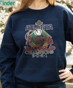 Altanta Braves 2021 World Champions Crewneck Sweatshirt 1