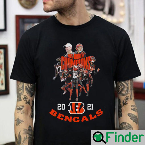 Awesome AFC North Champions 2021 Cincinnati Bengals T Shirt