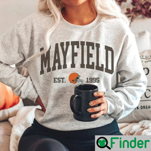 Baker Mayfield EST 1995 Browns Sweatshirt