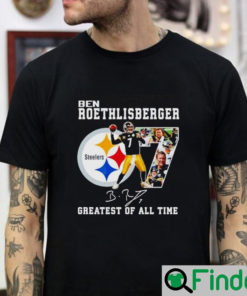 Ben Roethlisberger Greatest Of All Time Hoodie Long Sleeve Unisex T Shirt