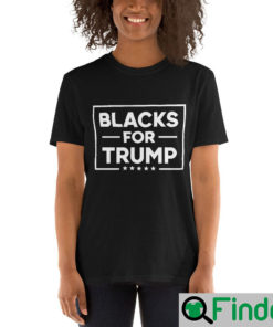 Blacks For Trump Unisex T Shirt 2