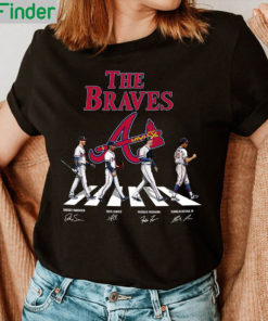 Braves 2021 World Series Champions Signatures Shirt