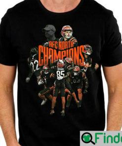 Cincinnati Bengals 2021 2022 Afc North Division Champions Shirt