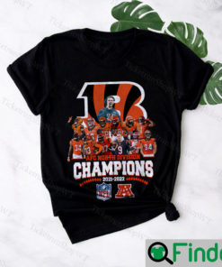 Cincinnati Bengals 2021 AFC Champions Shirt Gift Real Fans