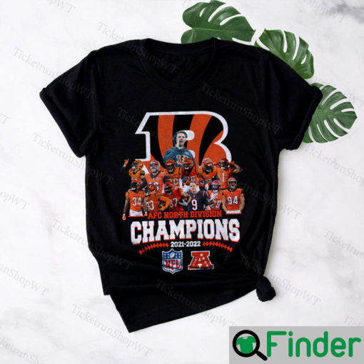 Cincinnati Bengals 2021 AFC Champions Shirt Gift Real Fans